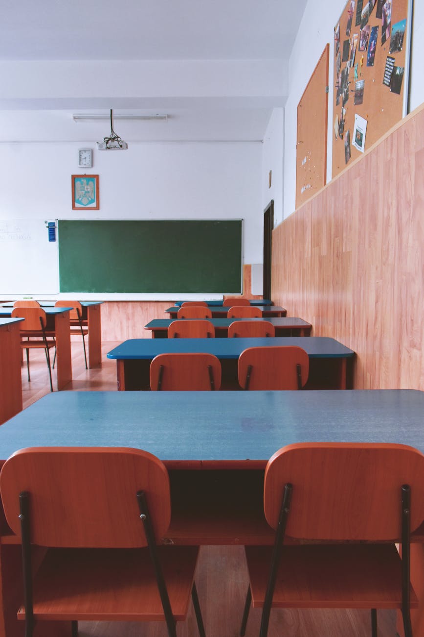 photo of empty class room