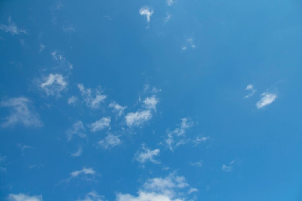 blue sky