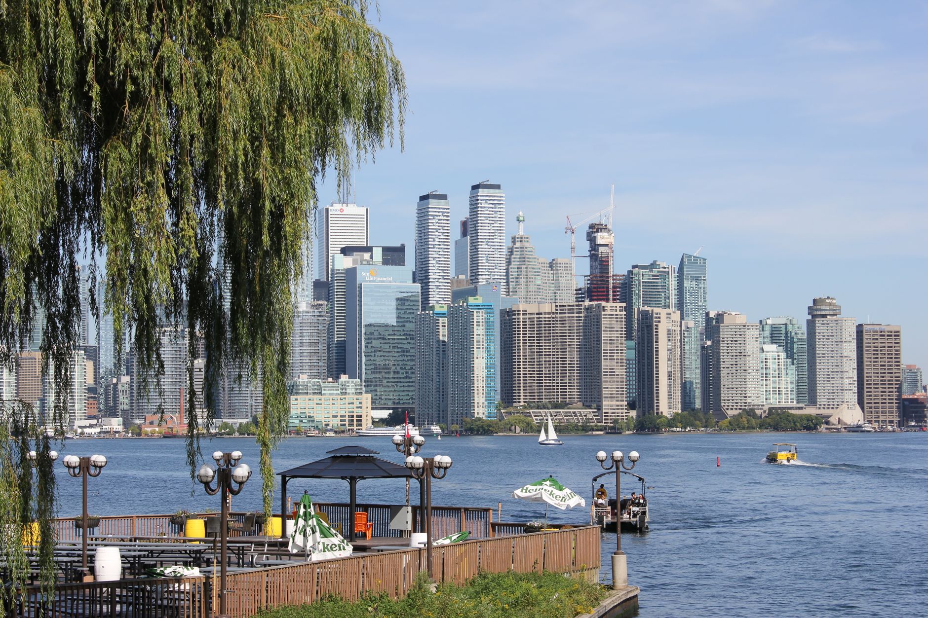 high rise buildings in the city