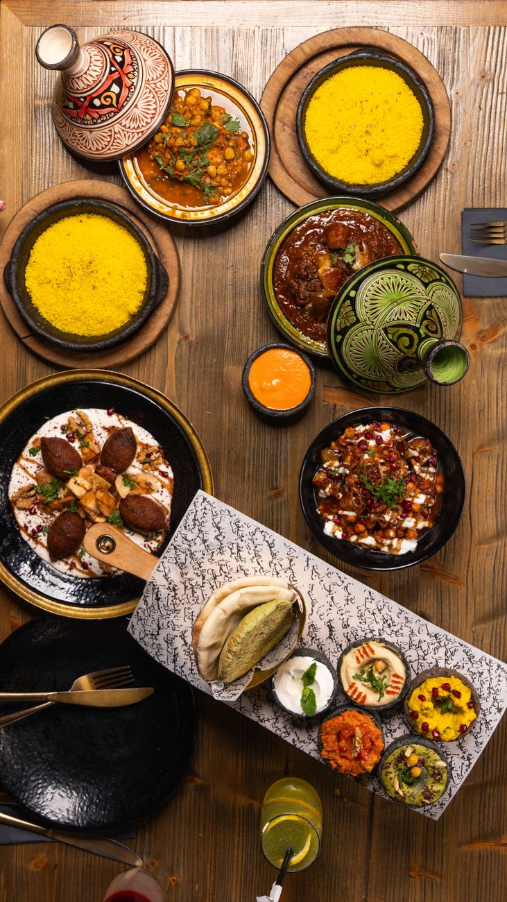 meals on table